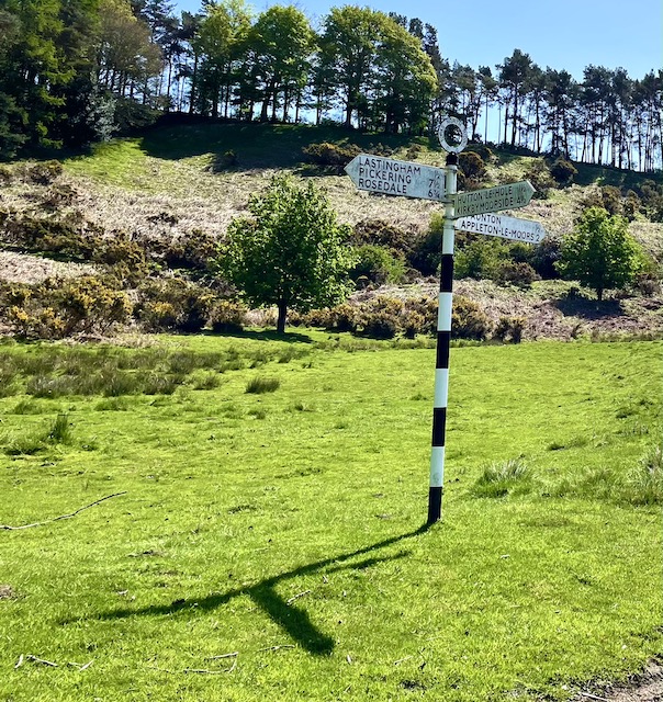 An old fashioned sign post