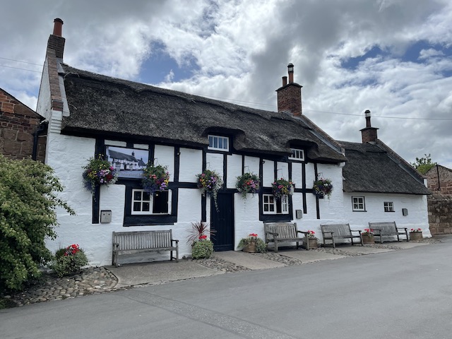 A picture of a pub, the wheatsheaf, on my run today