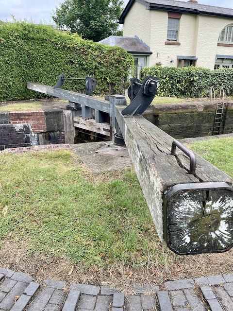 A lock gate