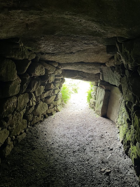 The fogou tunnel and entrance