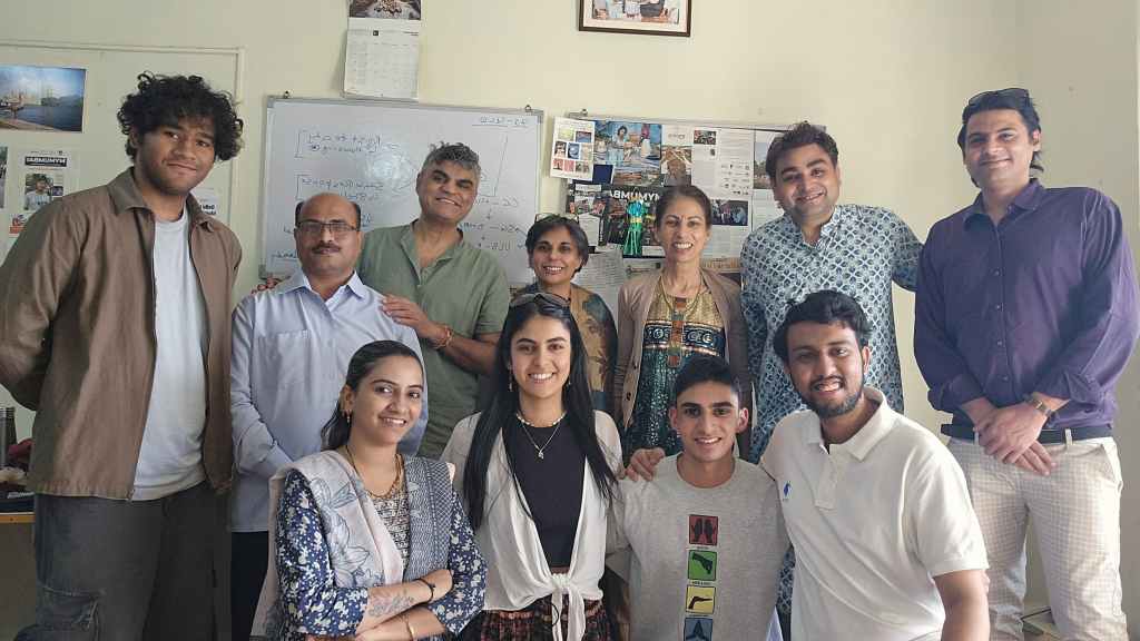 The Pehchan group with us in their office