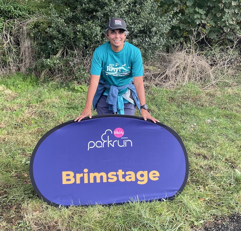 Me behind the Brimstage Parkrun